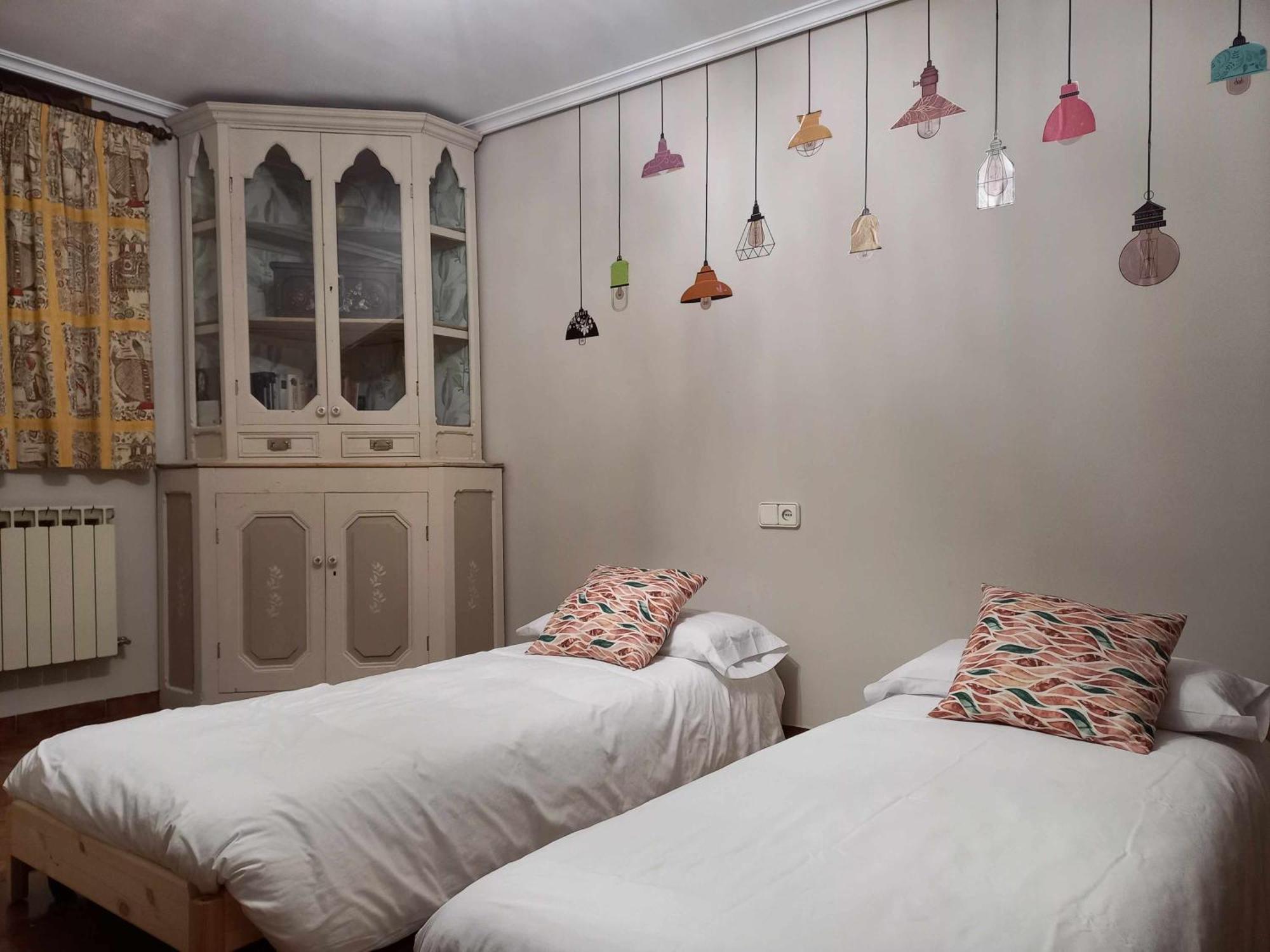 Azcona Casa Albaitar Con Piscina Y Sala De Juegos מראה חיצוני תמונה