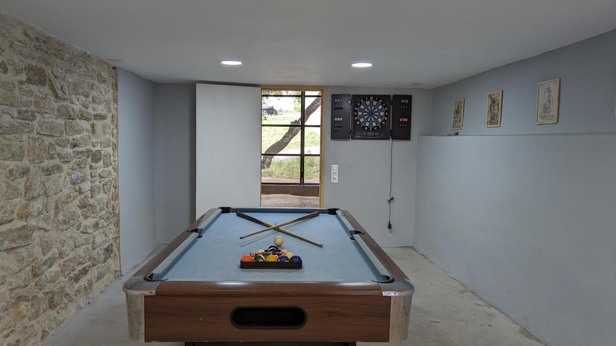 Azcona Casa Albaitar Con Piscina Y Sala De Juegos מראה חיצוני תמונה
